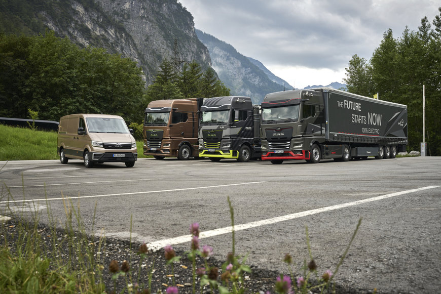 MAN PRESENTS ITS ENTIRE RANGE OF TRUCK DRIVES FOR THE FIRST TIME
